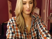 極品金髮美女在攝像頭前光著兩只豐滿大奶好性感